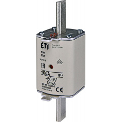 Предохранитель ETI 004184214 NH-1C/gG 100A 500V KOMBI Житомир