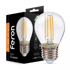 Светодиодная лампа Feron LB-161 6W E27 4000K Новая Прага