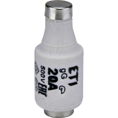 Запобіжник ETI 002312406 D II gG 20A/500V (E27) Запоріжжя