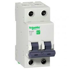 Автоматический выключатель EZ9 2p 25A C Easy9 Schneider Electric (EZ9F34225) Херсон