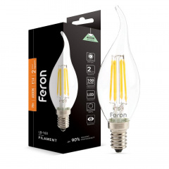 Светодиодная лампа Feron LB-160 7W E14 4000K CF37 Черновцы