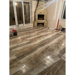 Плитка Stevol Rivera Onyx Brown полірована 600х1200х9 мм Київ