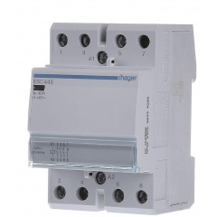 Контактор 40A ESC443 (3НВ+1НЗ, 230В) 3м Hager Обухів