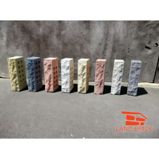 Облицовочный кирпич рваный камень LAND BRICK 250х100х65 мм