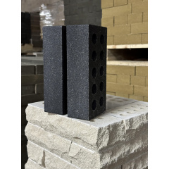 Кирпич облицовочный ECOBRICK мрамор 250x120x65 мм черный Николаев