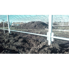 Каркас теплиці "Округла 10х80" розміром 10х80х4.3м Обухів