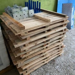 Настил деревянный (щит) для рамных лесов Техпром Калуш