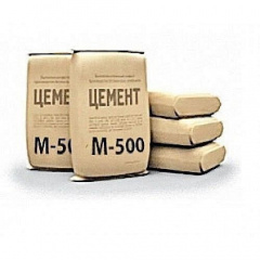 Цемент М-500 мішок 25 кг Дніпро