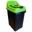 Бак для сортировки мусора Planet Re-Cycler 70 л черный - зеленый (стекло) Луцк
