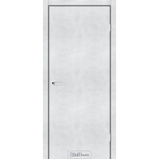 Двері міжкімнатні StilDoors (Стиль Дорс) Лофт глухі бетон світлий 600х900х2000