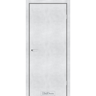 Двері міжкімнатні StilDoors (Стиль Дорс) Лофт глухі бетон світлий 600х900х2000