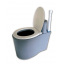 Біотуалет торф'яна кабіна, туалет унітаз дачний з баком 40 літрів Михайлівка
