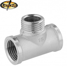Тройник никелированный 1/2"ВНВ (15) LEXLINE, Днепр