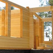 Будівництво дерев`яного будинка з клеєного бруса
