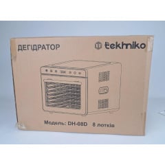 Дегідратор професійний Tekhniko DH-08D-SS нержавіюча сталь (8 лотків) Рівне