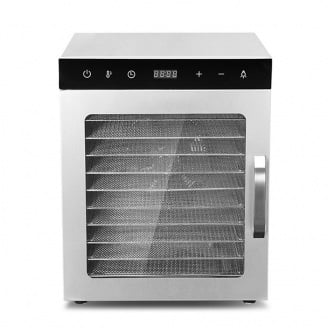 Дегідратор професійний Tekhniko DH-08H-SS нержавіюча сталь (8 лотків)