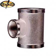 Тройник никелированный 3/4*1/2"ВВВ (20*15) LEXLINE, Днепр