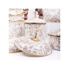 Банка для сыпучих продуктов "BIRD" Elmani с крышкой, 1,25 л, 12х12 см Днепрорудное