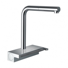 Змішувач для кухні Hansgrohe Aguno Select M81 з висувним виливом (73830000)