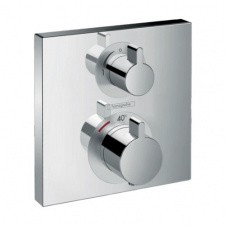 Термостат для ванни Hansgrohe Ecostat Square на 2 споживача (15714000)