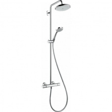 Душова система Hansgrohe Croma Multi 100 з термостатом для ванни хром (27085000)
