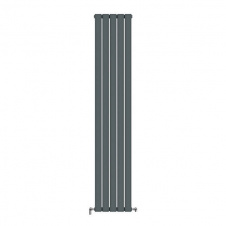Трубчастий радіатор Ideale Vittoria 2 колони 5 секцій 1800x340 антрацит