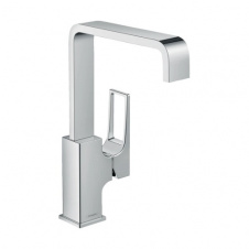 Фото - Змішувач для умивальника Hansgrohe Metropol з донним клапаном Push-Open (74511000) Змішувач для умивальника Hansgrohe Metropol з донним клапаном Push-Open (74511000)