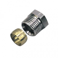 Цанговий обтиск на мідну трубку KAN-therm d15 G1/2" (729202W) Самбір