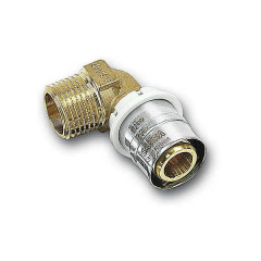Коліно-прес Sanha 90 ° (Кутник) 25092g 20x3/4 ЗР Виноградів