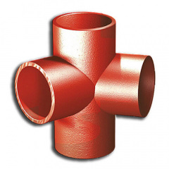 Хрестовина двухплоскостной DUKER SML 88, 100x100x100 мм (662034) Біла Церква