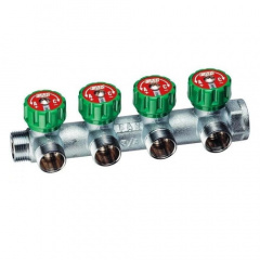 Регулюючий колектор FAR 1x3/4 4 отв. (FK 3824 134TP) Славута