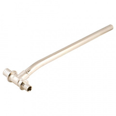 Трубка T-подібна хромована Ø25 x 15 х Ø20 L=250 мм General Fittings 3400.K8 Изюм