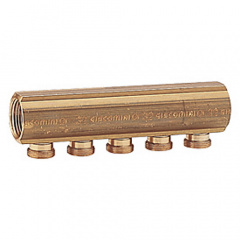 Колектор Giacomini R551SY063 НР 3 виходи 1x3/4 Eurokonus Шостка