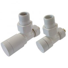 Комплект клапанів з ручним регулюванням Schlosser Elegant кутовий GW M22x1.5 x 15x1 (604200001) Ніжин