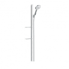 Душовий гарнітур Hansgrohe Raindance Select S 120 EcoSmart 125 мм білий/хром