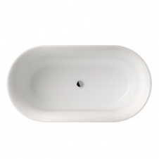 Ванна зі штучного каменю PoolSpa Tuscan 150x80 з інтегрованим зливом-переливом