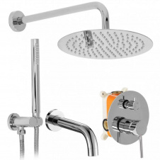 Душовий гарнітур Rea Lungo хром + Box (Rea-P6612)