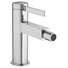 Змішувач для біде Hansgrohe Finoris зі зливним гарнітуром push-open хром