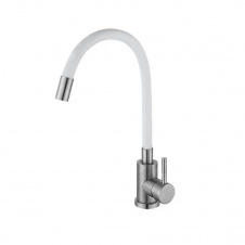 Змішувач для кухні Lidz Aria 015F3 Білий (LDARI015F3WHI43362)