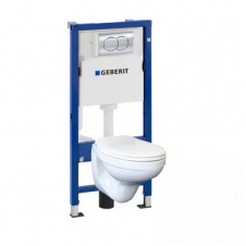 Комплект Geberit DUOFIX PRO з бачком прихованого монтажу Delta 12 см