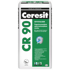 Гидроизоляционная кристаллизационная смесь CERESIT CR 90 Crystaliser 25 кг Житомир