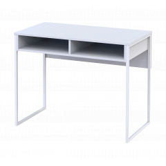 Стол письменный Doros Барт 100х55 см белый с полочками Київ
