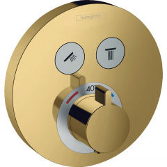 Термостат Hansgrohe ShowerSelect S на 2 клавіші (15743990) Бучач
