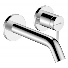 Змішувач для умивальника Hansgrohe Tecturis S без прихованої частини короткий вилив Фастів