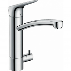 Змішувач для кухні Hansgrohe Logis M31 із доним клапаном хром Славута