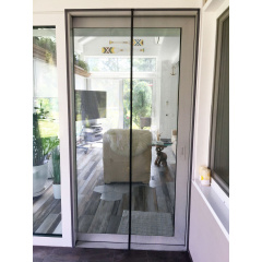 Москітна сітка для дверей на магнітах Clip-on Антипил A 65*195 см Сірий (52945934) Нова Каховка