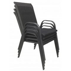 Комплект садових меблів GardenLine Majorka-4 Black Кобижча