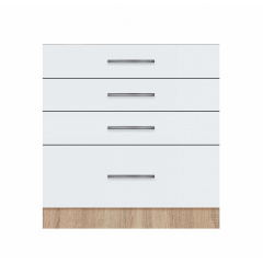 Тумба з чотирма ящиками (без стільниці) ширина 800 МАКСІ МЕБЛІ (70115) Новая Каховка