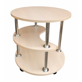 Стіл журнальний МАКСІ МЕБЛІ Силует XR (плюс) NEW Дуб молочний (5102866)