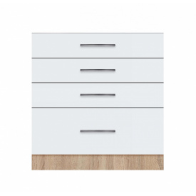 Тумба з чотирма ящиками (без стільниці) ширина 600 МАКСІ МЕБЛІ (70113)